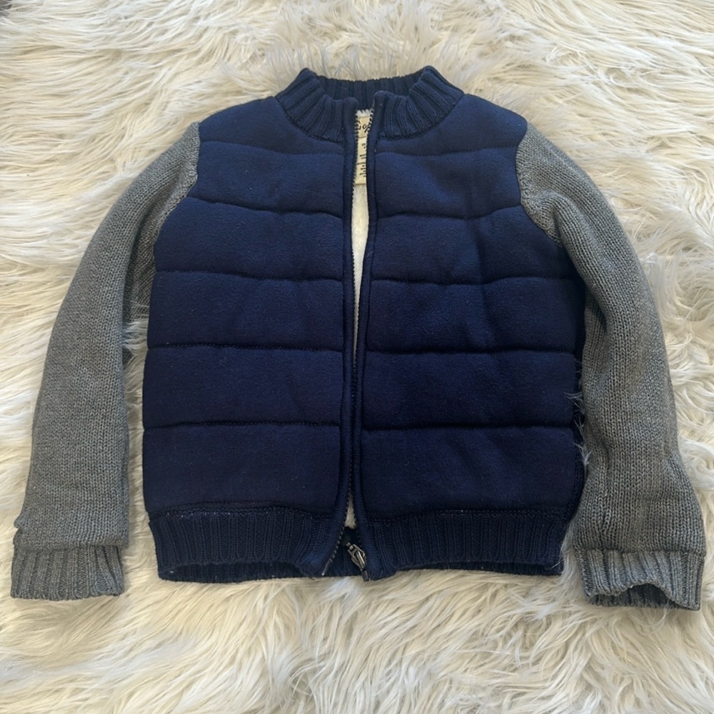 E of M boy’s jacket